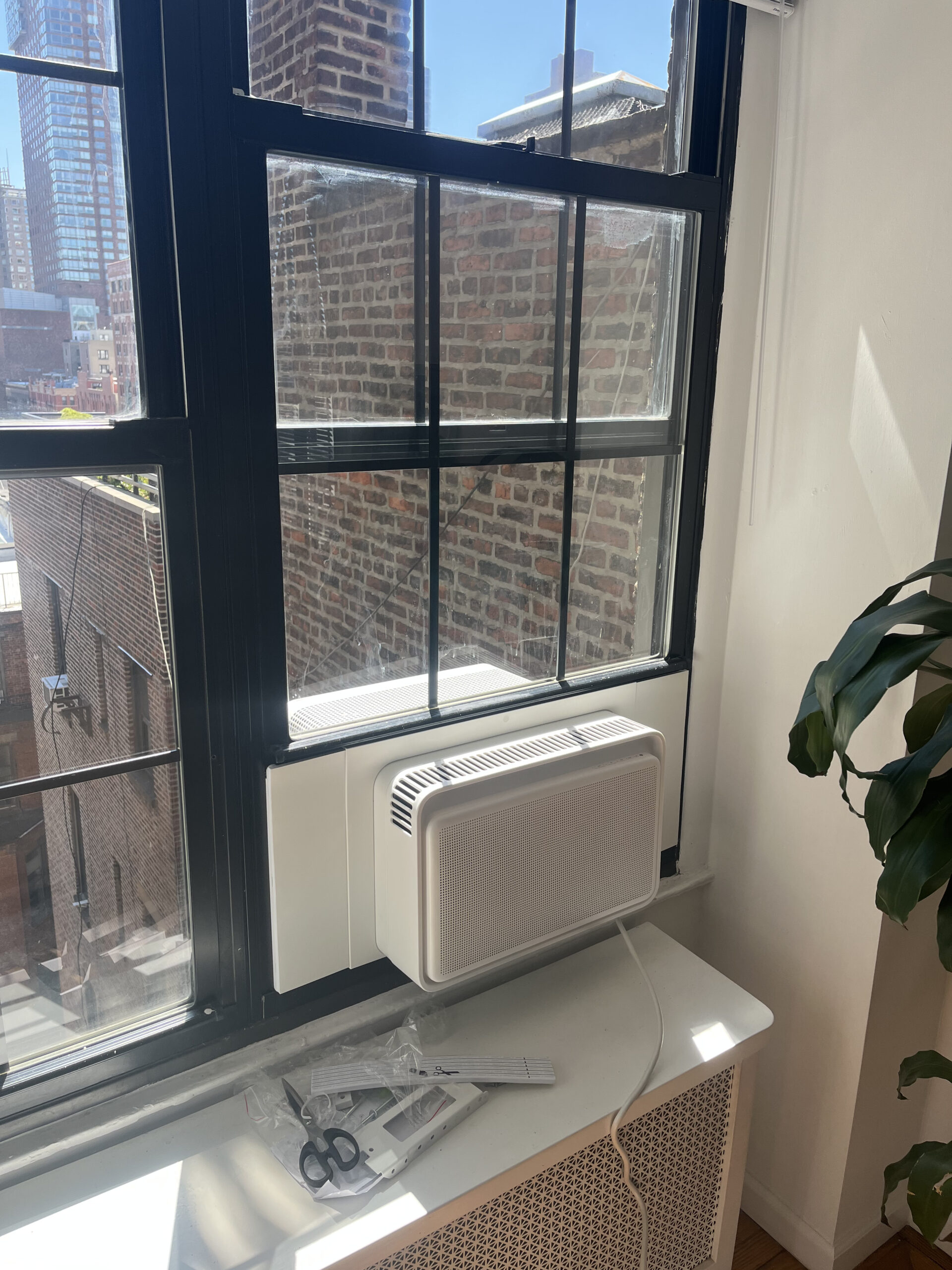 Fast same-day window AC installation
