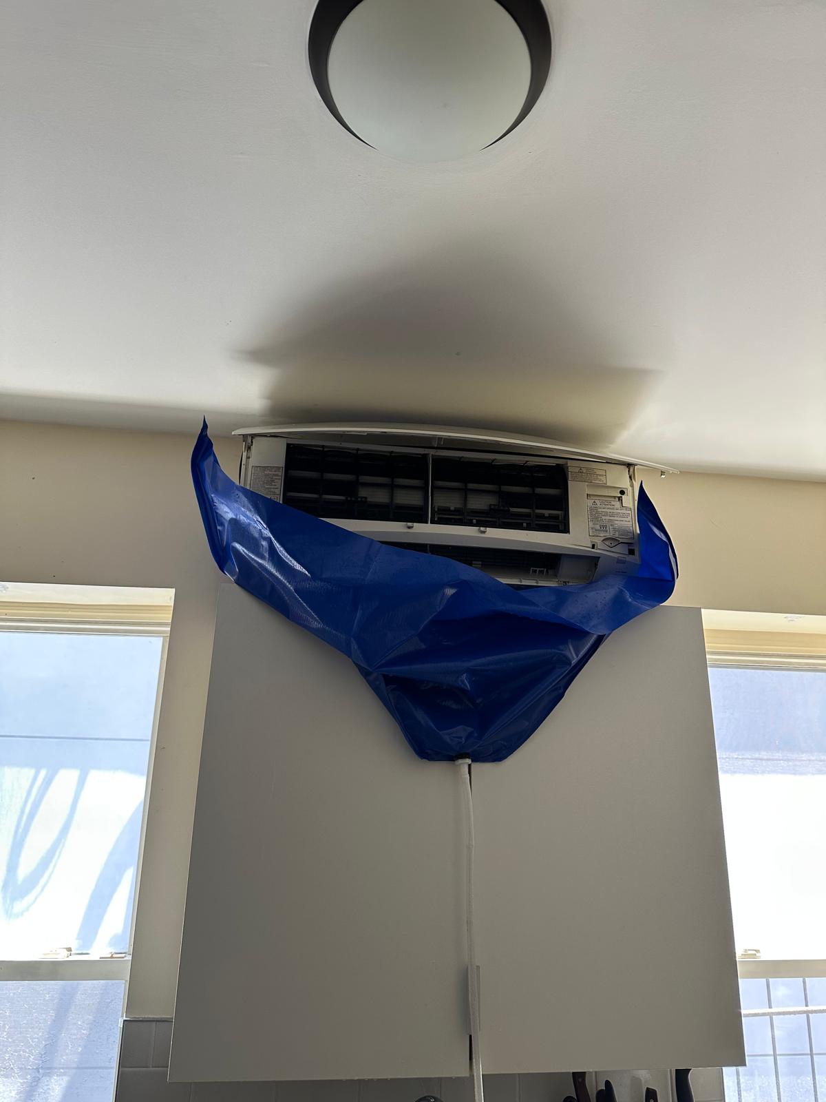 cleaning mini split system